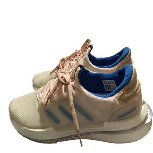 adidas Women’s Size 8 Boost Running Shoes Torsion System Cushioned Cream